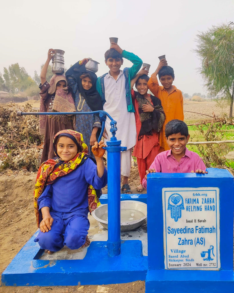 Sindh, Pakistan – Sayeedina Fatimah Zahra (AS) – FZHH Water Well# 2732