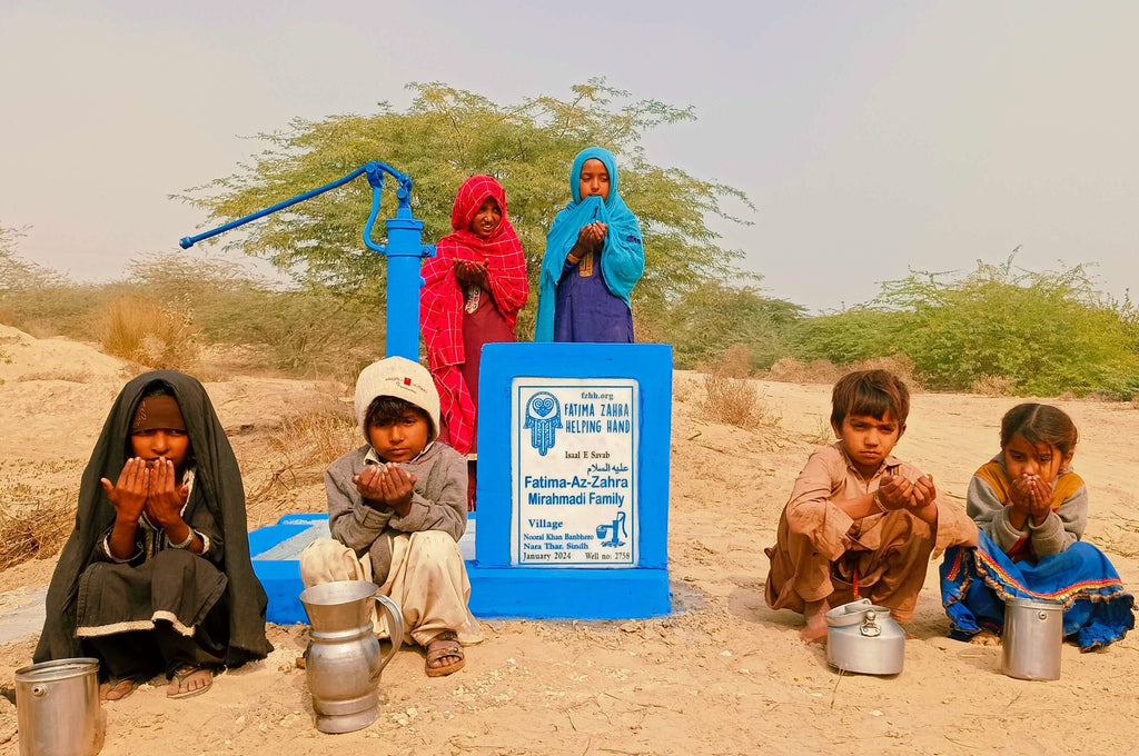 Sindh, Pakistan – Fatima-Az-Zahra AS Mirahmadi Family – FZHH Water Well# 2758