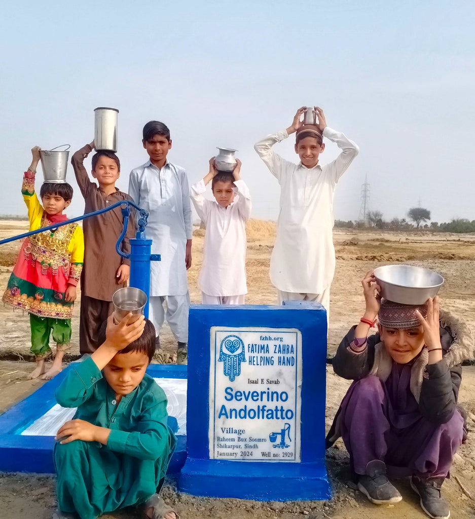 Sindh, Pakistan – Severino Andolfatto – FZHH Water Well# 2929