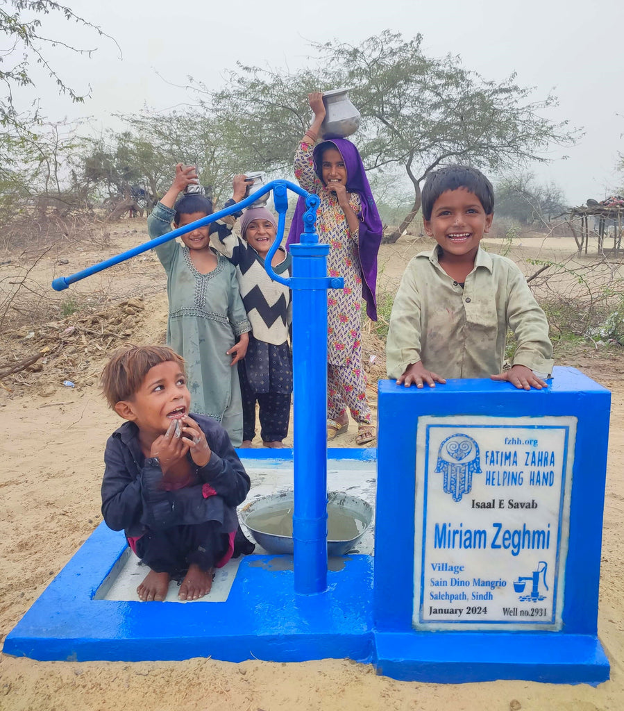 Sindh, Pakistan – Miriam Zeghmi – FZHH Water Well# 2931