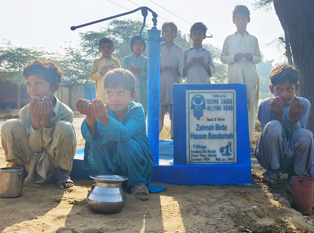 Sindh, Pakistan – Zinnah Binte Hassan Basalamah – FZHH Water Well# 2989