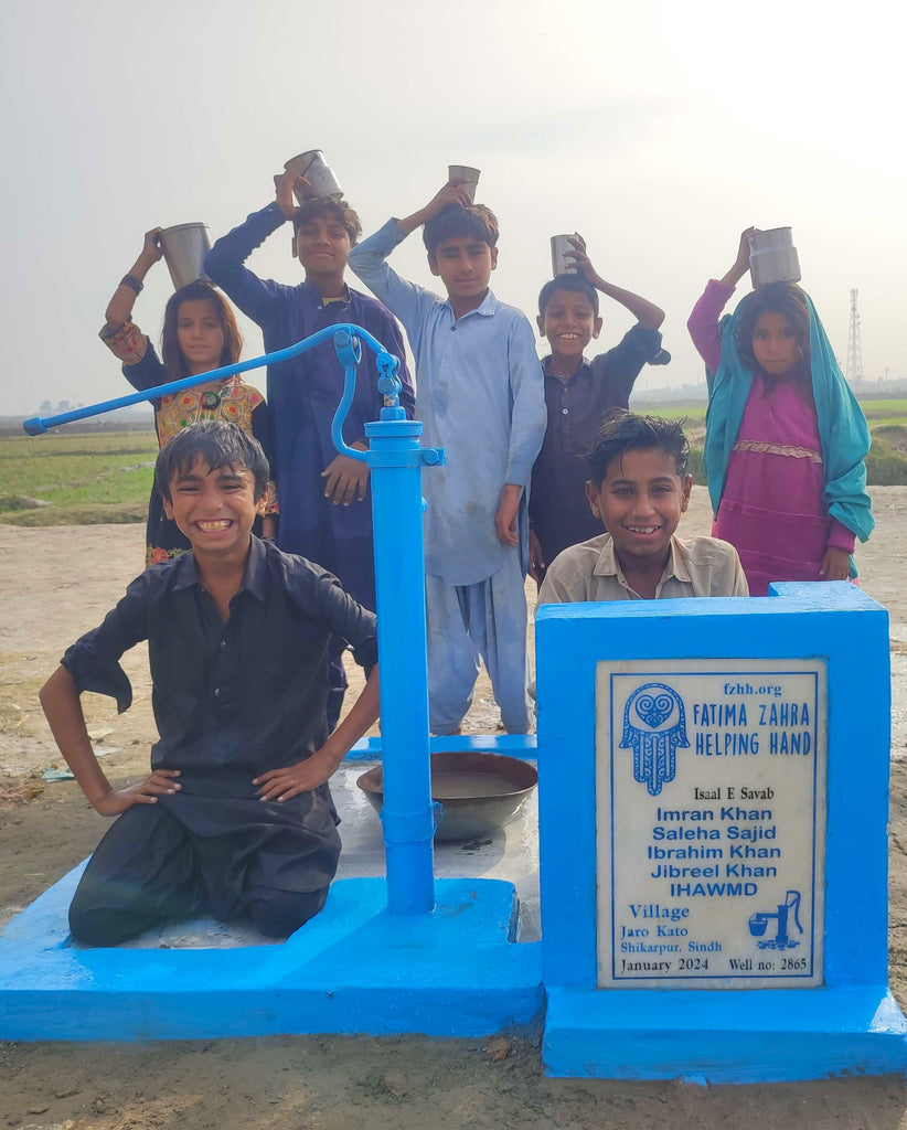 Sindh, Pakistan – Imran Khan Saleha Sajid Ibrahim Khan Jibreel Khan IHAWMD – FZHH Water Well# 2865