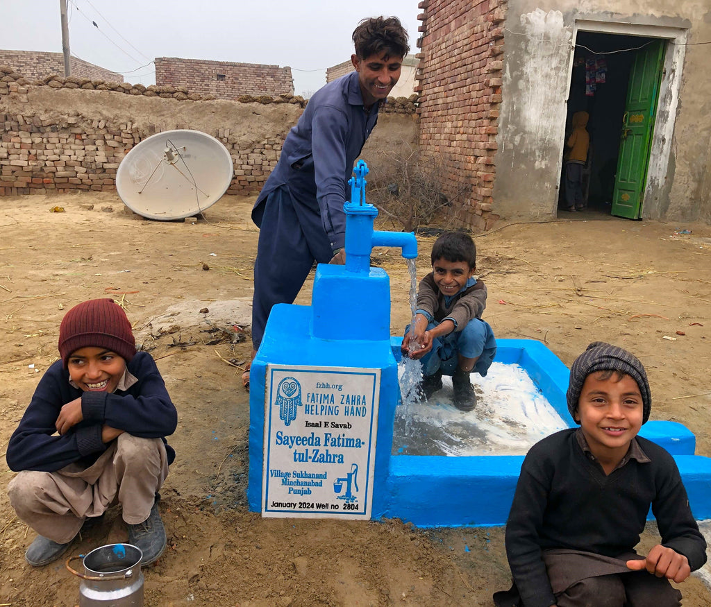 Punjab, Pakistan – Sayeeda Fatima-tul-Zahra – FZHH Water Well# 2804