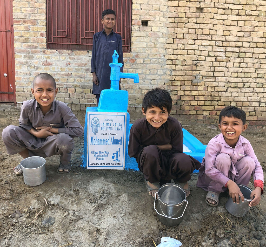 Punjab, Pakistan – Mohammed Ahmed – FZHH Water Well# 2968