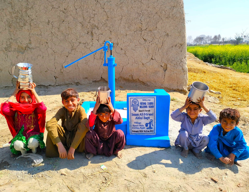 Punjab, Pakistan – Imam Ali ‎عليه السلام and Ahlul Bayt – FZHH Water Well# 3015