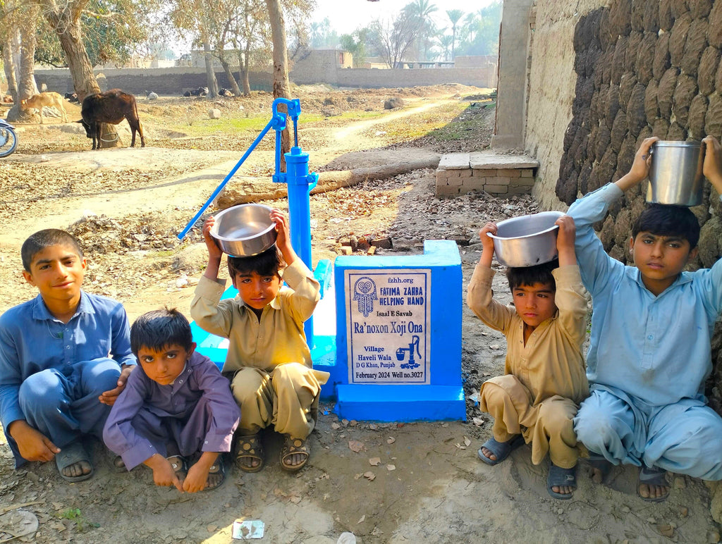 Punjab, Pakistan – Ra’noxon Xoji Ona – FZHH Water Well# 3027