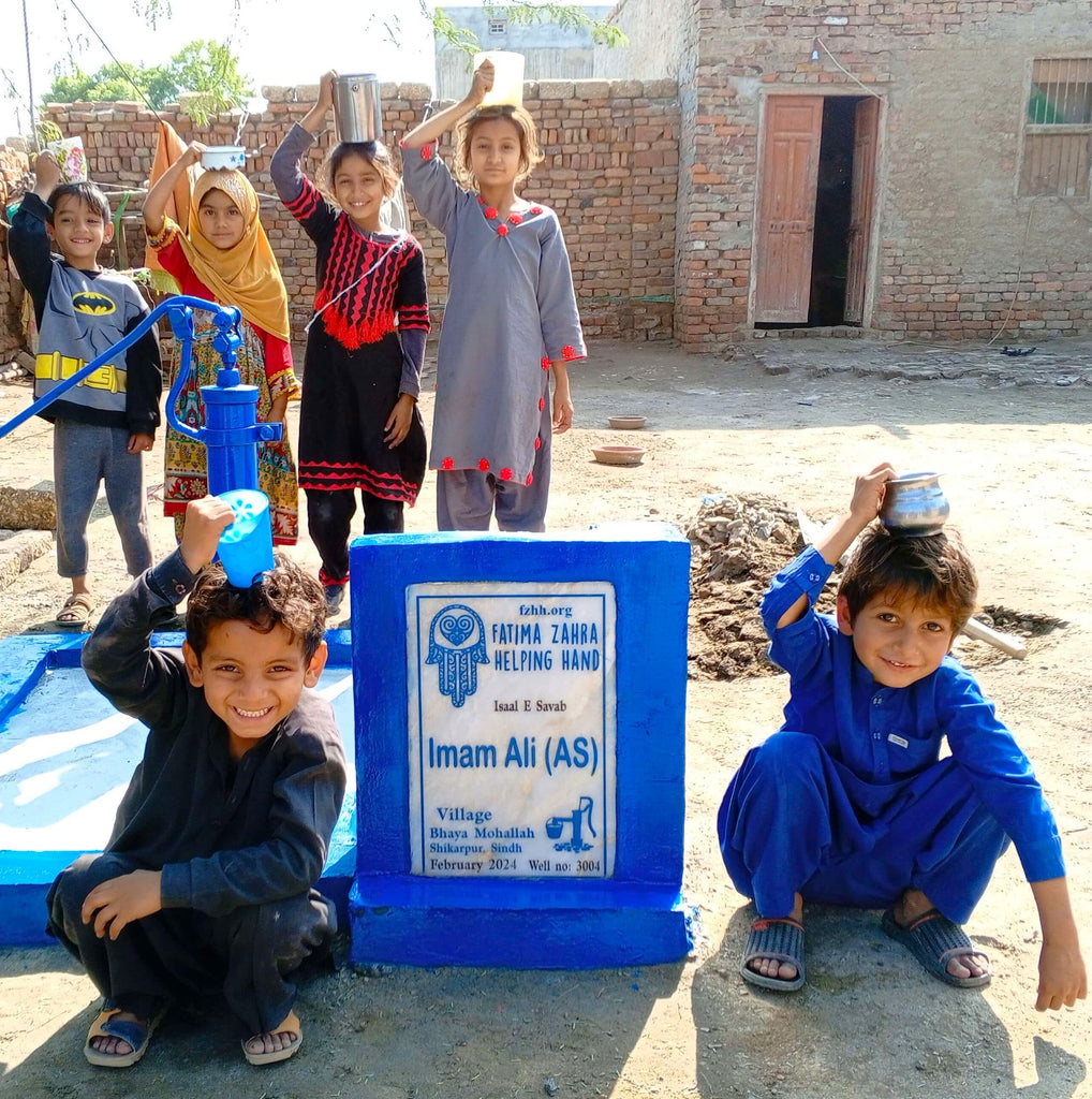 Sindh, Pakistan – Imam Ali (AS) – FZHH Water Well# 3004