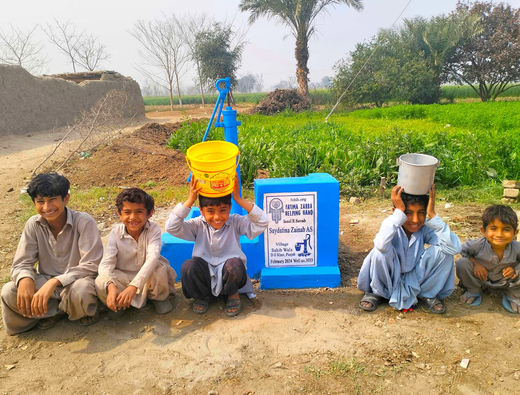Punjab, Pakistan – Saydatina Zainab AS – FZHH Water Well# 3033