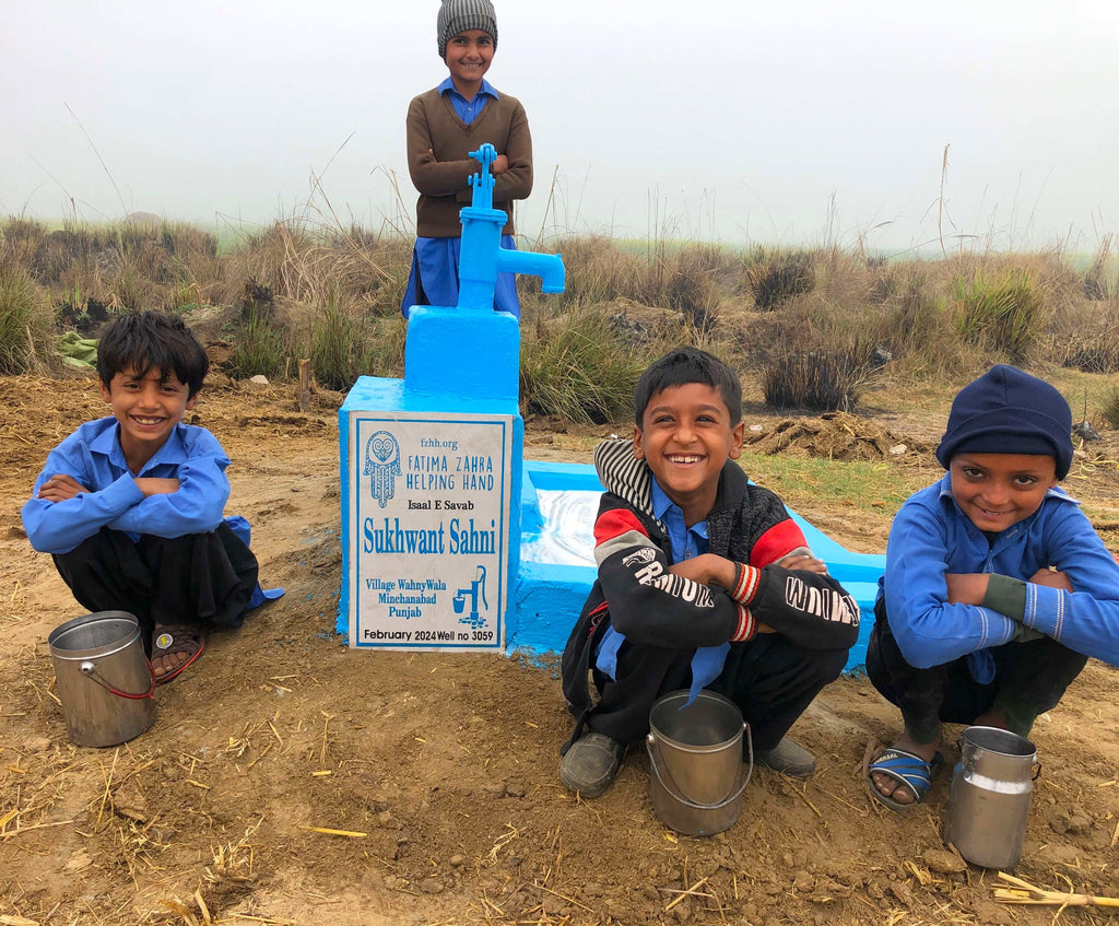 Punjab, Pakistan – Sukhwant Sahni – FZHH Water Well# 3059