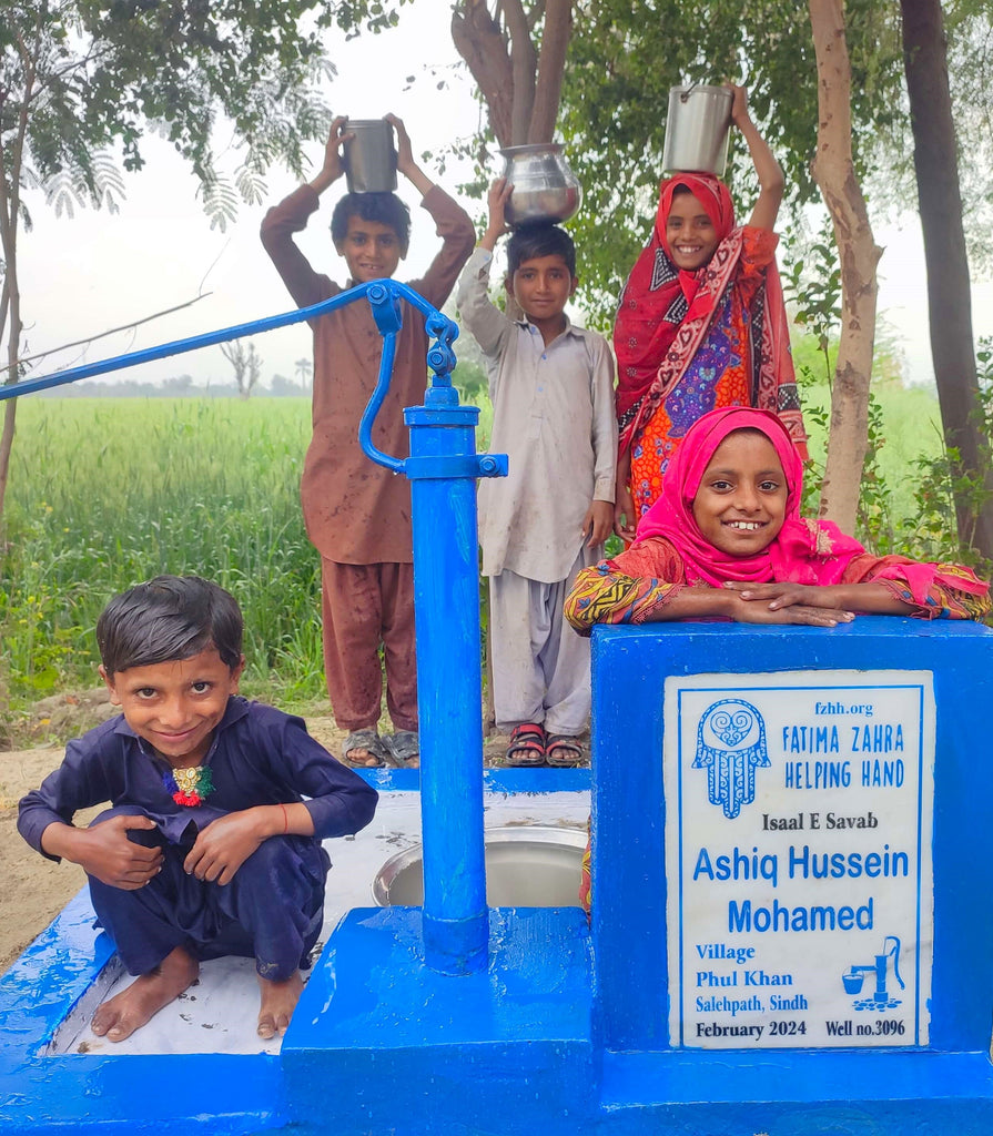 Punjab, Pakistan – Ashiq Hussien Mohamed – FZHH Water Well# 3096
