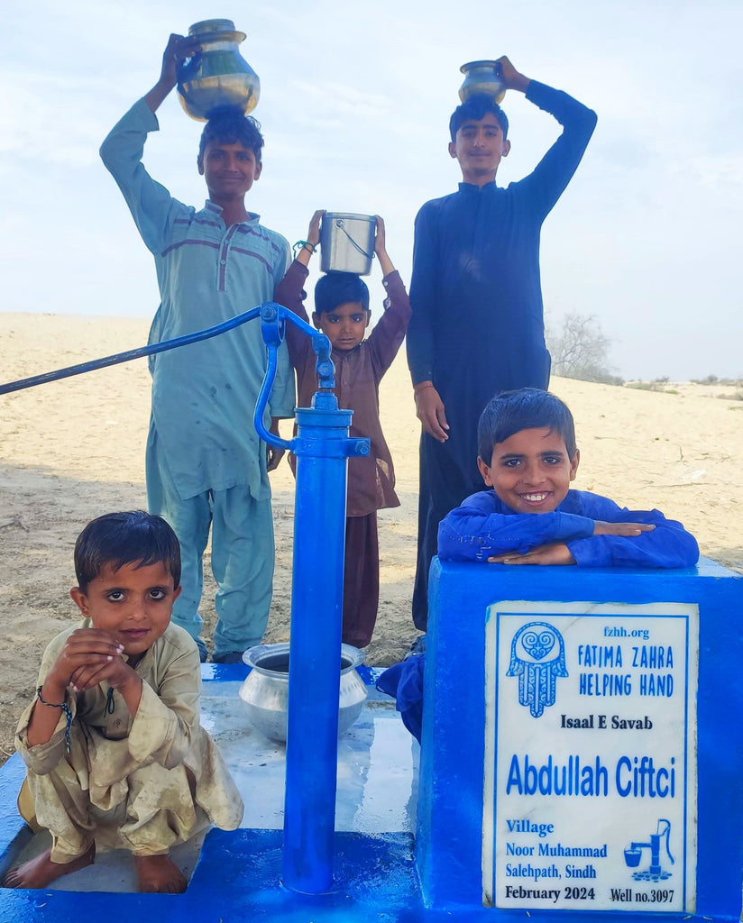 Sindh, Pakistan – Abdullah Ciftci – FZHH Water Well# 3097