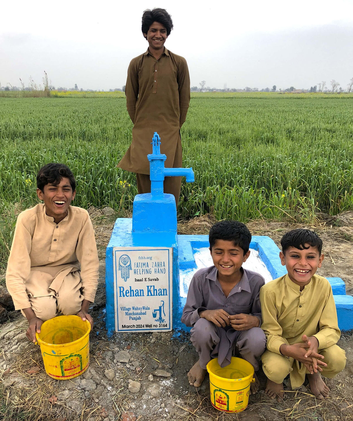 Punjab, Pakistan – Rehan Khan – FZHH Water Well# 3164– FZHH Canada SMC