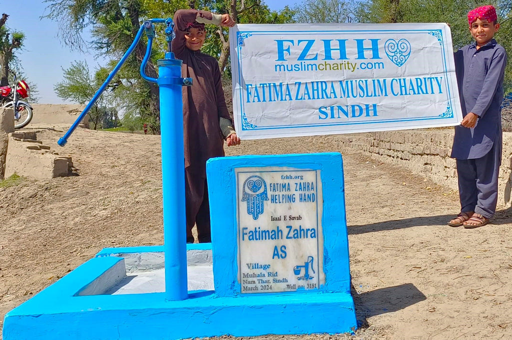 Sindh, Pakistan – Fatimah Zahra AS – FZHH Water Well# 3181