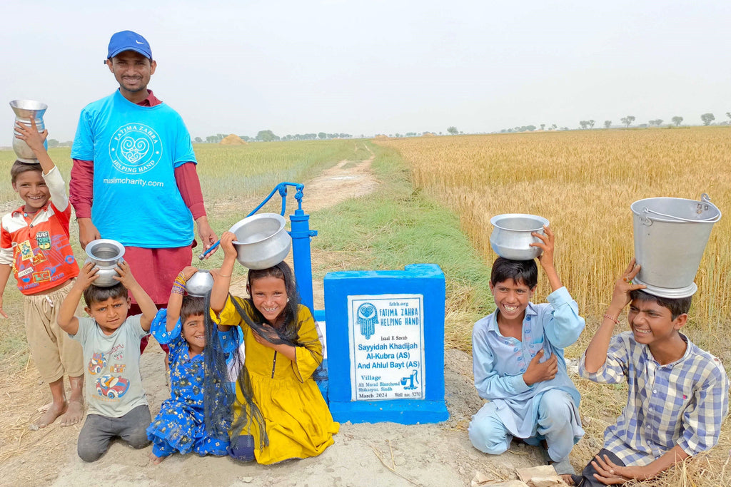 Sindh, Pakistan – Sayyidah Khadijah Al-Kubra (AS) And Ahlul Bayt (AS) – FZHH Water Well# 3270