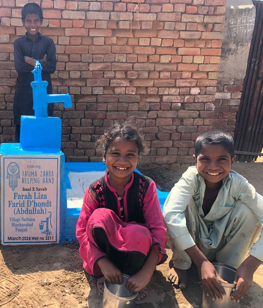 Punjab, Pakistan – Farah Liza Farid D’hondt (Abdullah) – FZHH Water Well# 3211