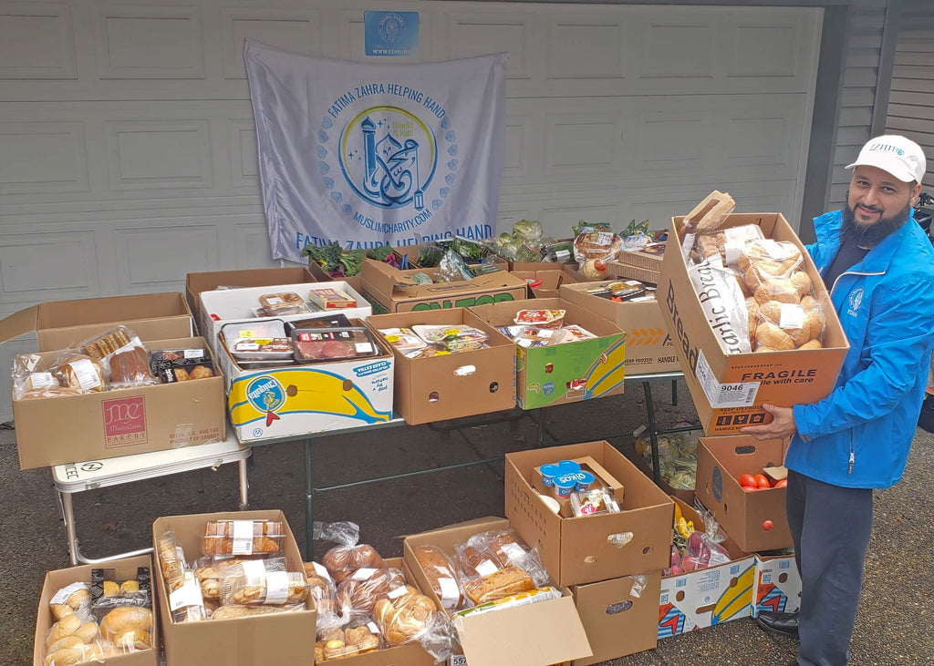 Vancouver, Canada - Participating in Month of Ramadan Appeal Program & Mobile Food Rescue Program by Rescuing 1500+ lbs. of Essential Groceries & Distributing to Local Community's 150+ Less Privileged Families