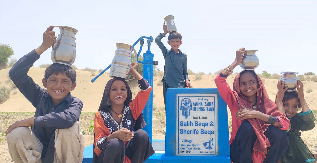 Sindh, Pakistan – Saliha Beqa & Sherife Beqa – FZHH Water Well# 3685