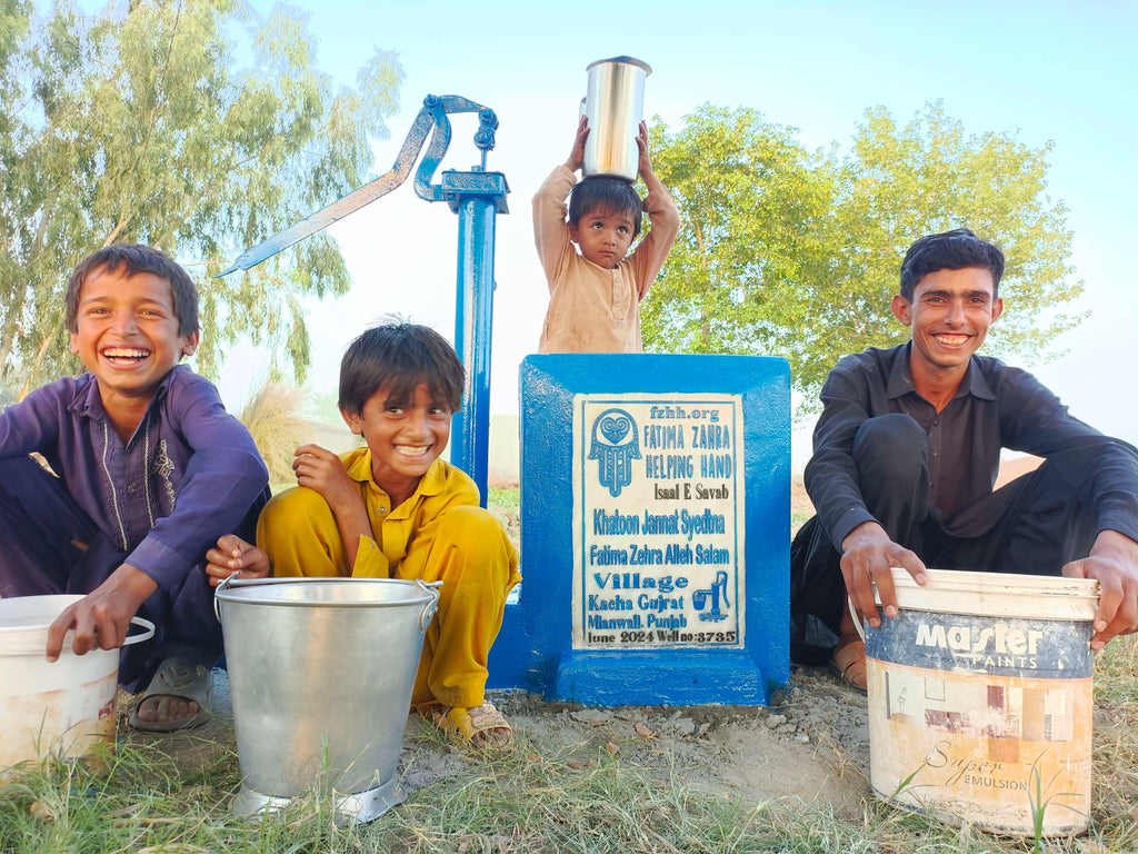 Punjab, Pakistan – Khatoon Jannat Syedtna Fatima Zehra Alleh Salam – FZHH Water Well# 3735