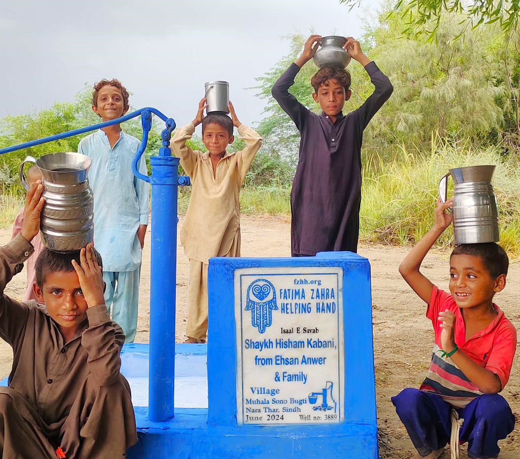 Sindh, Pakistan – Shaykh Hisham Kabani, from Ehsan Anwer & Family – FZHH Water Well# 3889