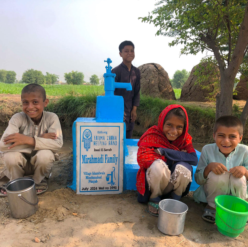 Punjab, Pakistan – Mirahmadi Family – FZHH Water Well# 3990