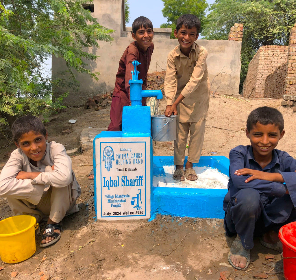 Punjab, Pakistan – Iqbal Shariff – FZHH Water Well# 3986