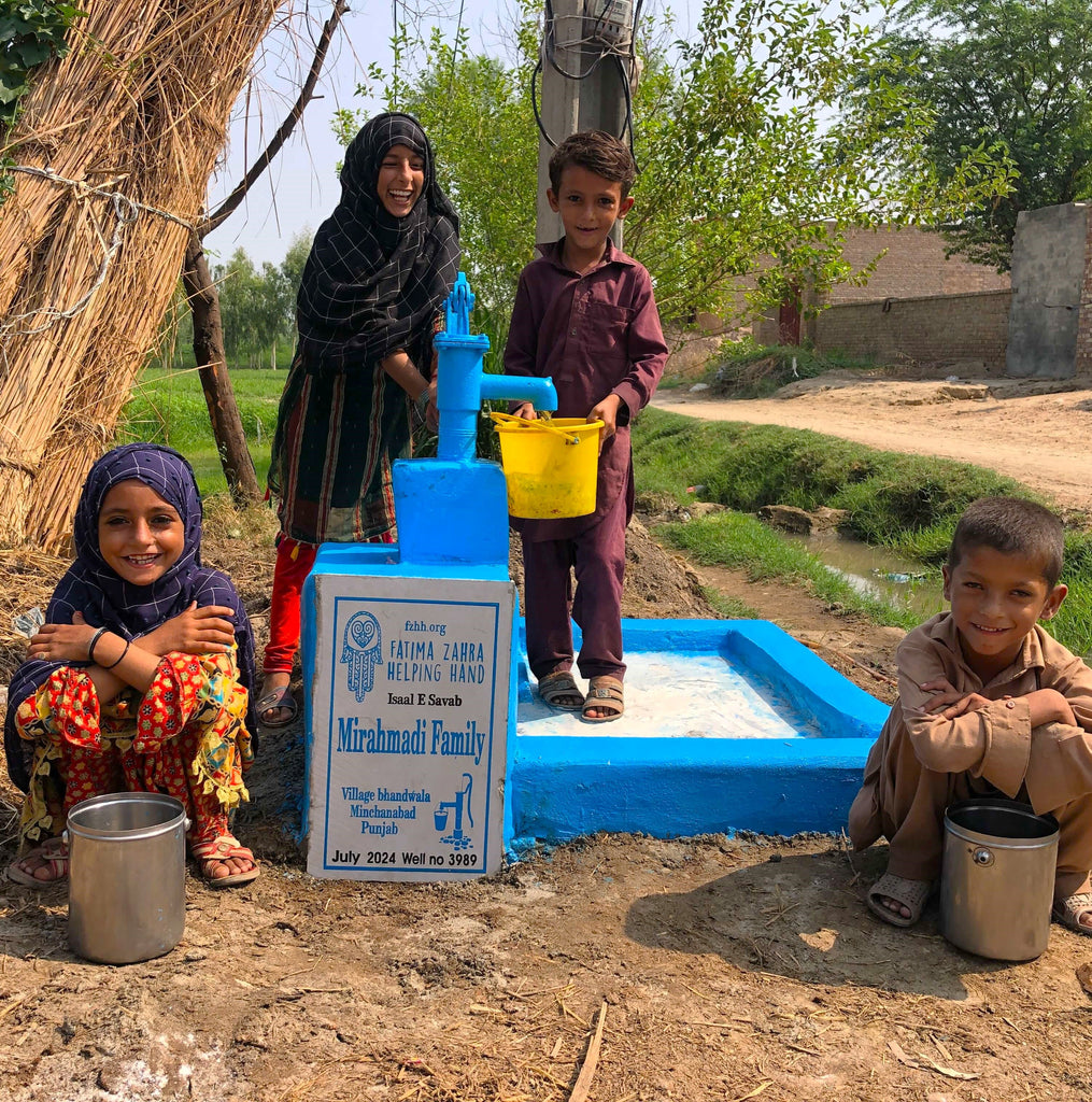 Punjab, Pakistan – Mirahmadi Family – FZHH Water Well# 3989