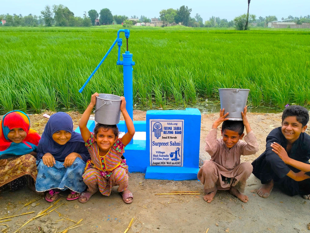 Punjab, Pakistan – Surpreet Sahni – FZHH Water Well# 4247