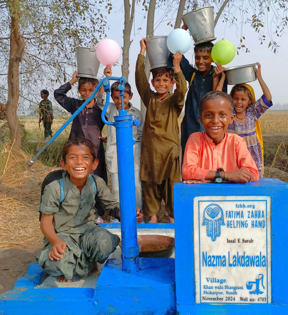 Sindh, Pakistan – Nazma Lakdawala – FZHH Water Well# 4703