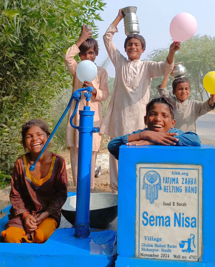 Sindh, Pakistan – Sema Nisa – FZHH Water Well# 4702