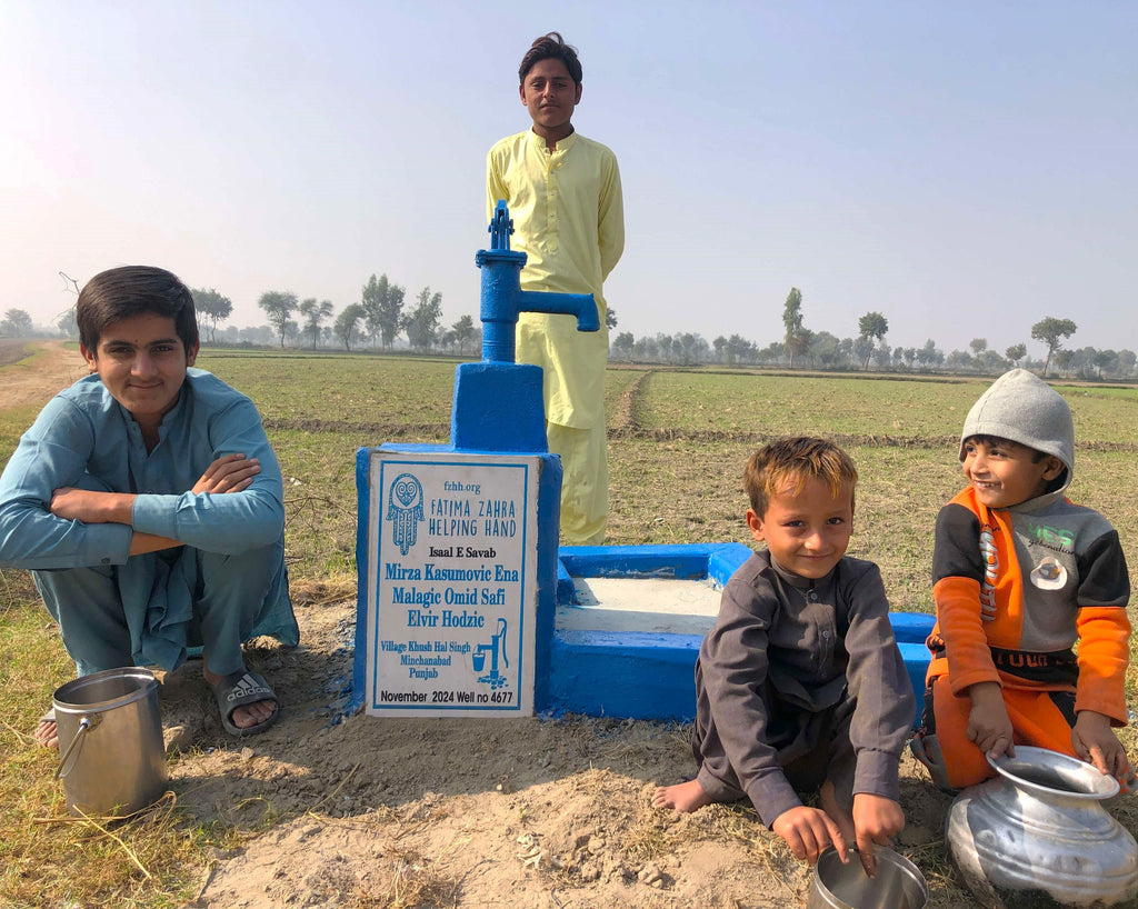 Punjab, Pakistan – Mirza Kasumovic Ena Malagic Omid Safi Elvir Hodzic – FZHH Water Well# 4677