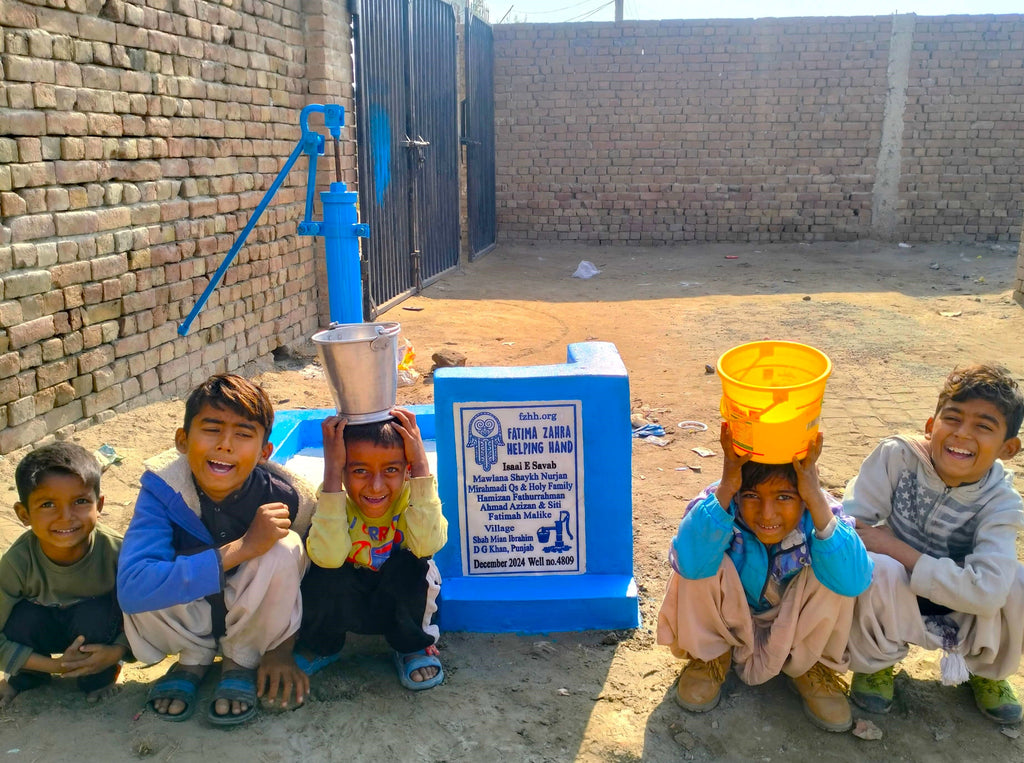 Punjab, Pakistan – Mawlana Shaykh Nurjan Mirahmadi Qs & Holy family Hamizan Fathurrahman Ahmad Azizan & Siti Fatimah Malike – FZHH Water Well# 4809