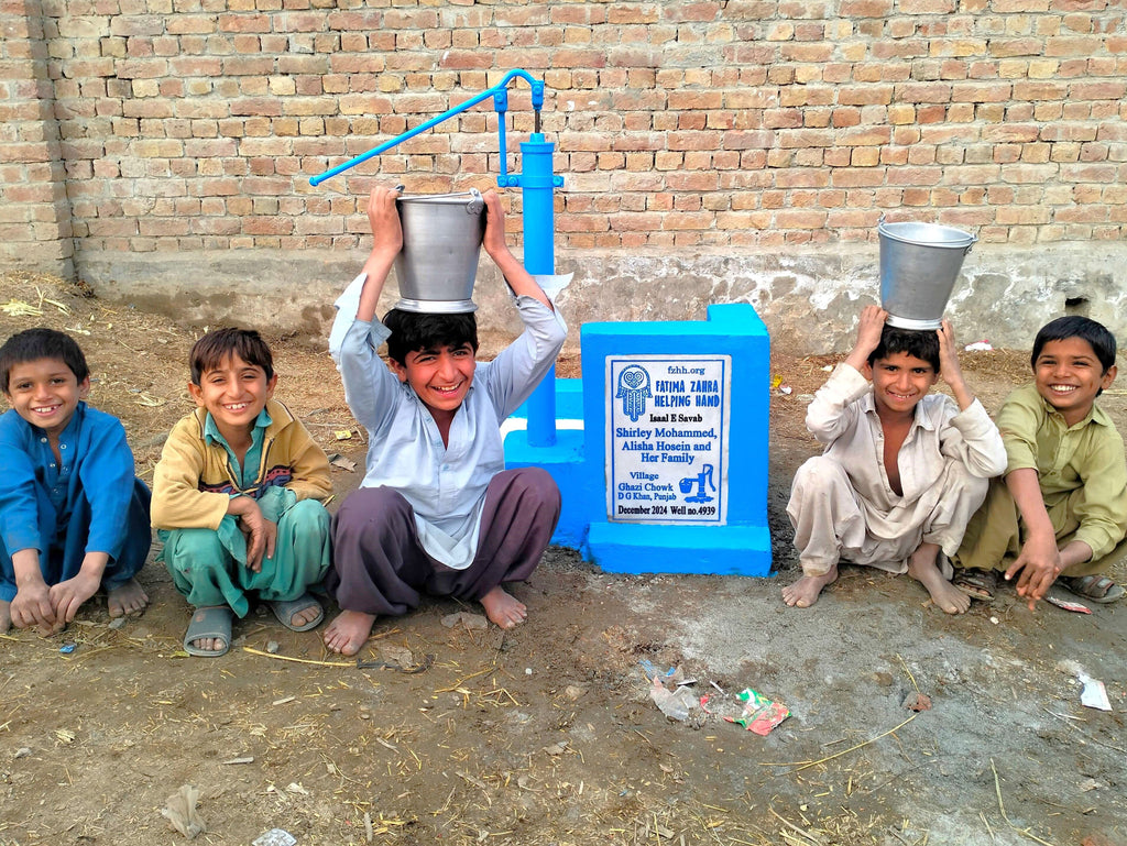 Punjab, Pakistan – Shirley Mohammed, Alisha Hosein and her Family – FZHH Water Well# 4939 Order no 52775