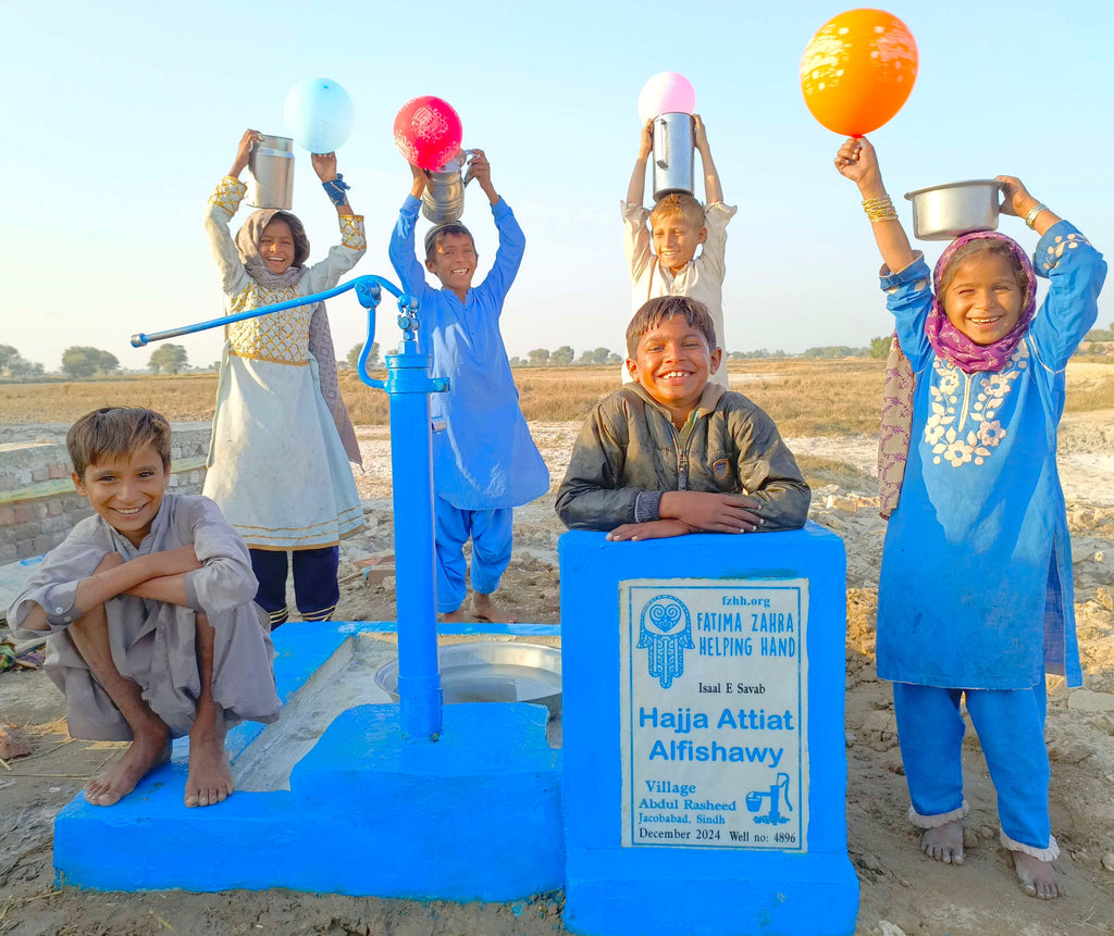 Sindh, Pakistan – Hajja Attiat Alfishawy – FZHH Water Well# 4896 Order no 52182