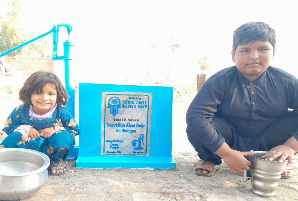 Punjab, Pakistan – Sayyidna Aboo bakr As-Siddique – US Order no. 52911 - Well no 4950