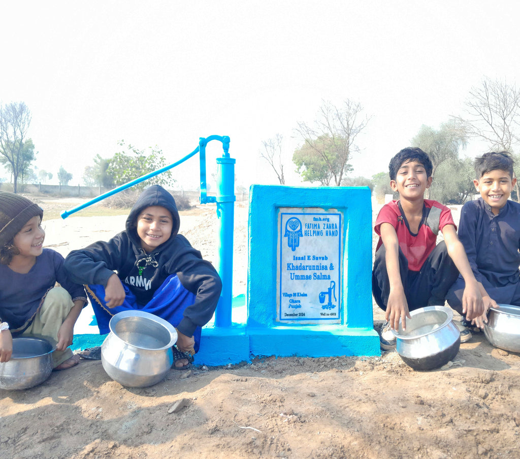 Punjab, Pakistan – Khadraunnisa and Ummae Salma – US Order no. 52936 - Well no 4952