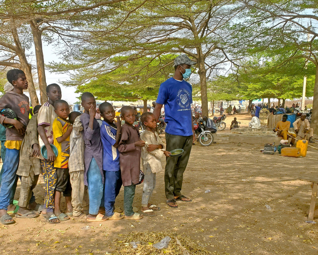 Nassarawa, Nigeria - Participating in Orphan Support Program & Mobile Food Rescue Program by Distributing 30+ Hot Meals to Beloved Orphans & Less Privileged Children