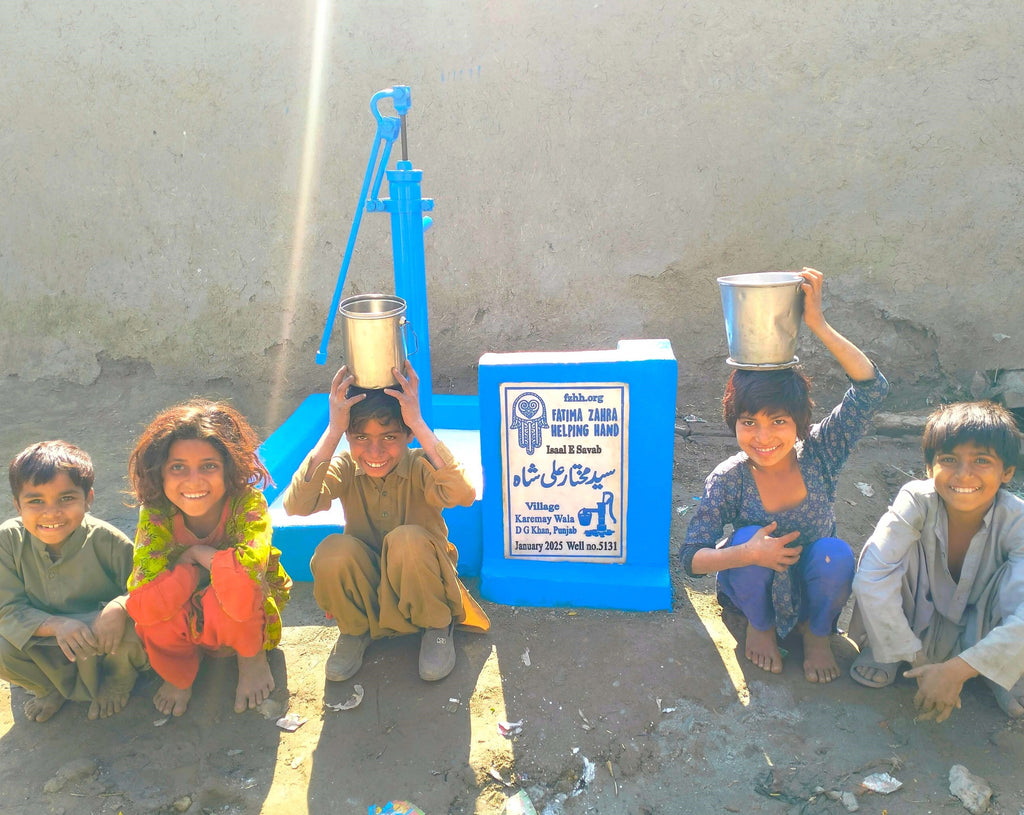 Punjab, Pakistan – سید مختار علی شاہ – PK Order no. XXXXX - Well no. 5131