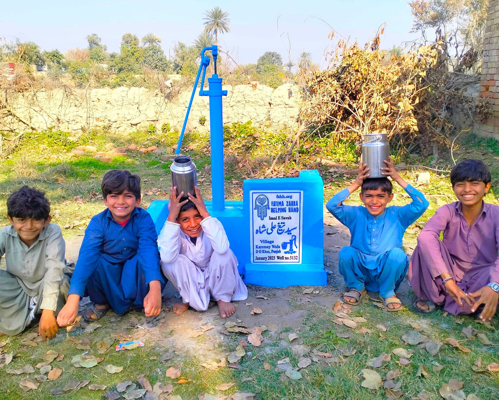 Punjab, Pakistan – سید تیغ علی شاہ – PK Order no. XXXXX - Well no. 5132