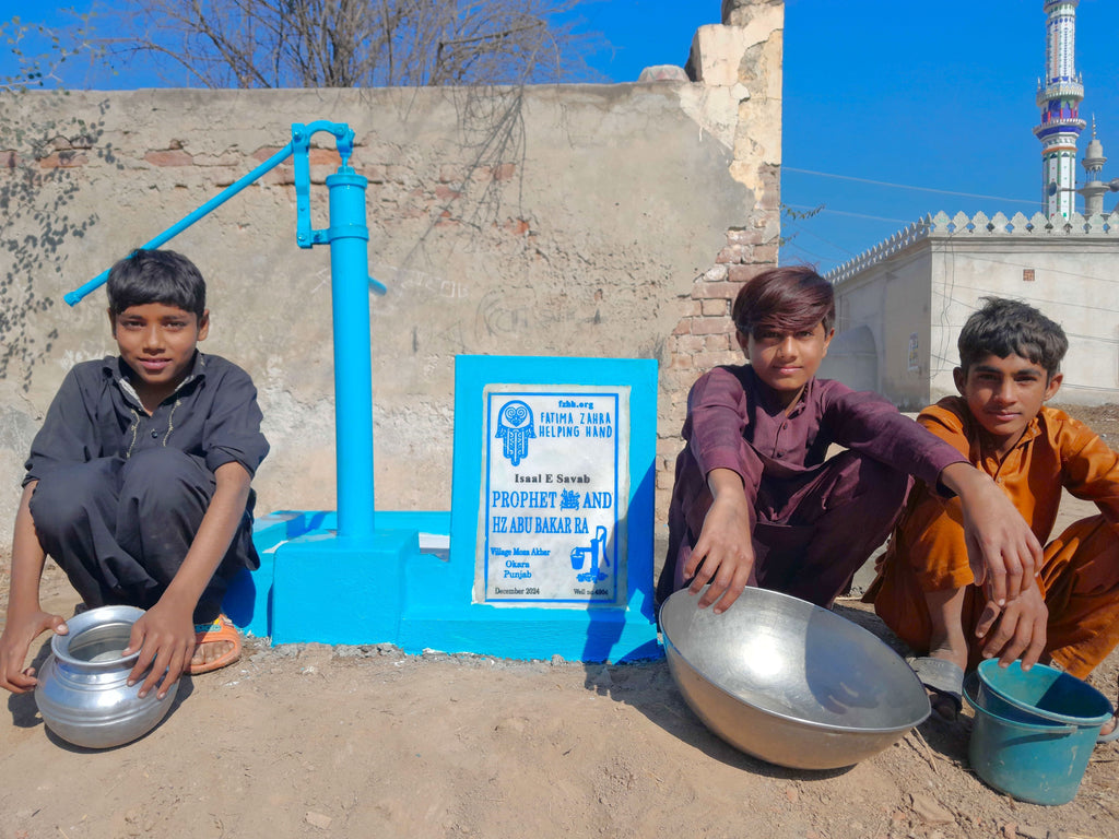 Punjab, Pakistan – Prophet ﷺ and Hz Abu Bakr RA – US Order no. 53020 - Well no. 4964