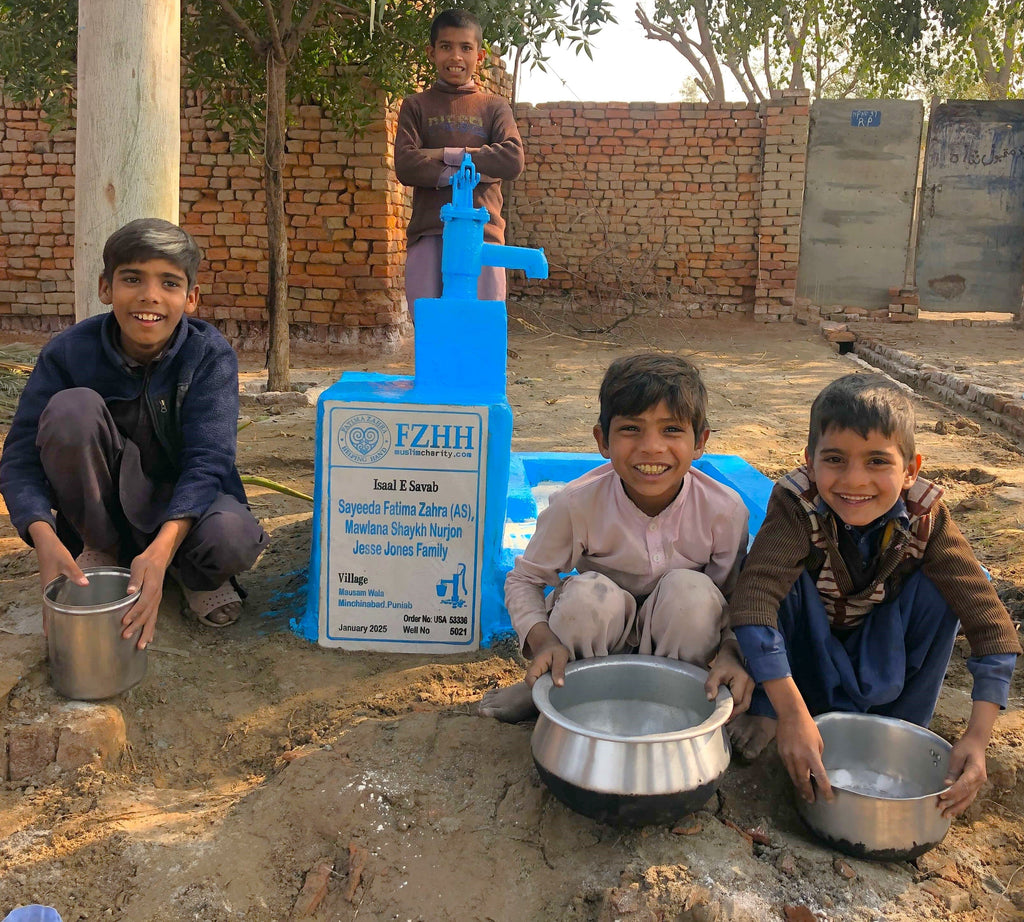 Punjab, Pakistan – Sayeeda Fatima Zahra (AS), Mawlana Shaykh Nurjon Jesse Jones Family – US Order no. 53336 - Well no. 5021
