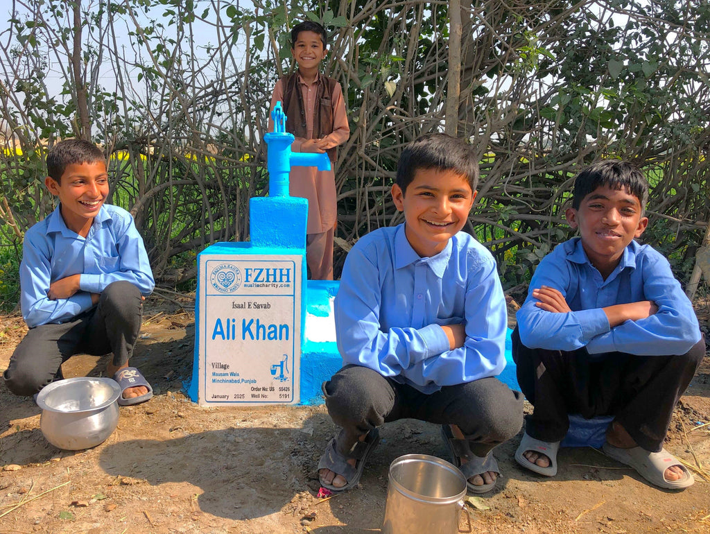 Punjab, Pakistan – Ali Khan – US Order no. 55426 - Well no. 5191