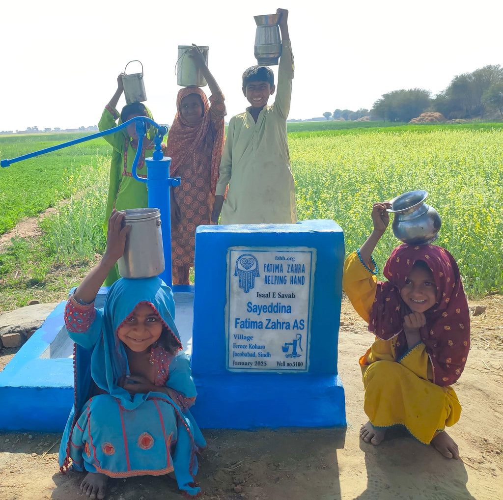 Sindh, Pakistan – Sayeddina Fatima Zahra AS – US Order no. 54242 - Well no. 5100