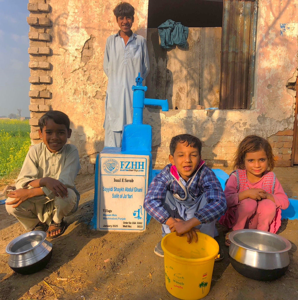 Punjab, Pakistan – Sayyidi Shaykh Abdul Ghani Salih al Ja’fari – US Order no. 53602 - Well no. 5033