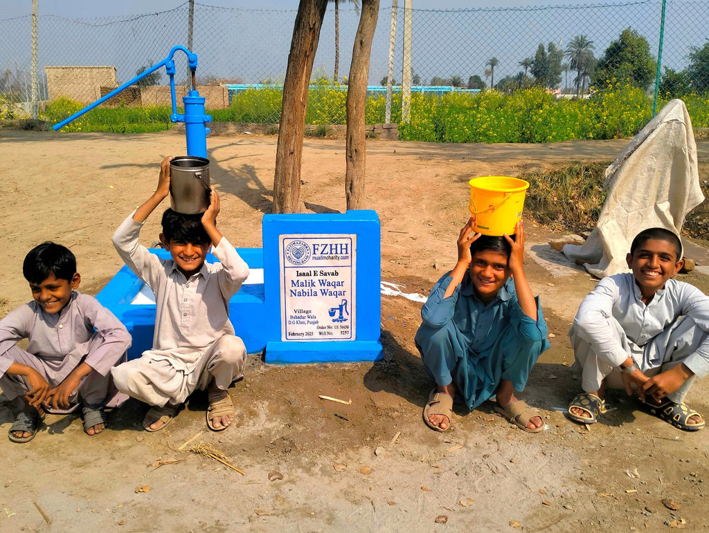 Punjab, Pakistan – Malik Waqar Nabila Waqar – US Order no. 56650 - Well no. 5257