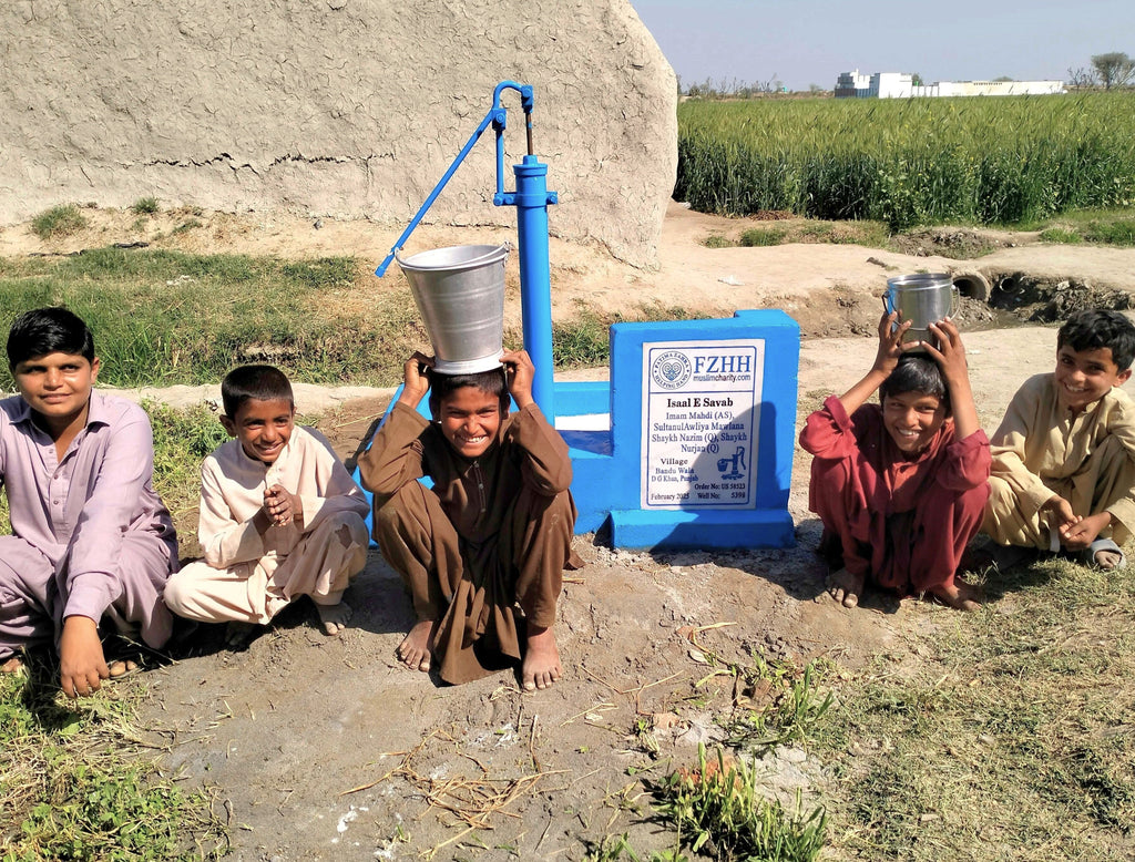 Punjab, Pakistan – Imam Mahdi (AS), SultanulAwliya Mawlana Shaykh Nazim (Q), Shaykh Nurjan (Q) – US Order no. 58523 - Well no. 5398