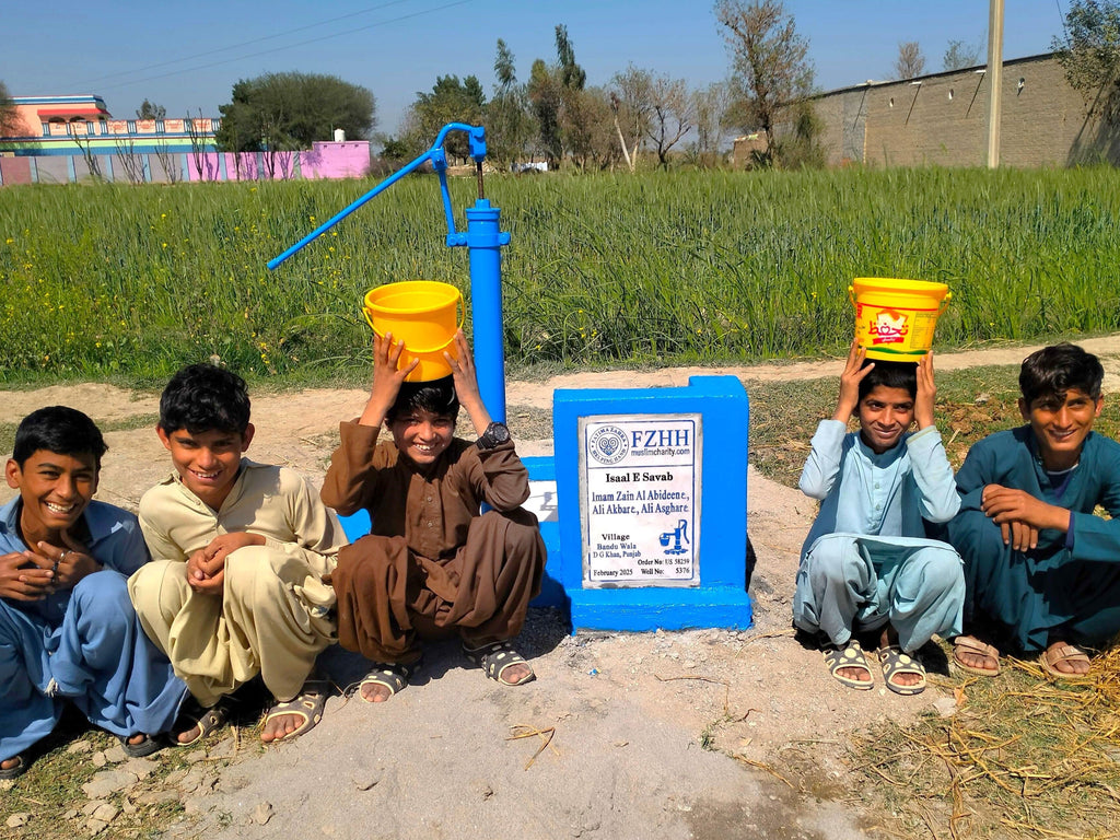 Punjab, Pakistan – Imam Zain Al Abideenع, Ali Akbarع, Ali Asgharع – US Order no. 58259 - Well no. 5376