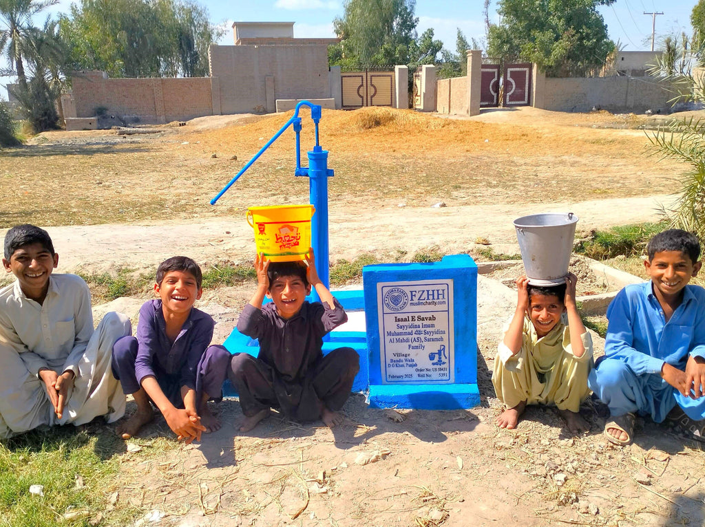 Punjab, Pakistan – Sayyidina Imam Muhammad ﷺ Sayyidina al Mahdi (AS), Sarameh Family – US Order no. 58431 - Well no. 5391