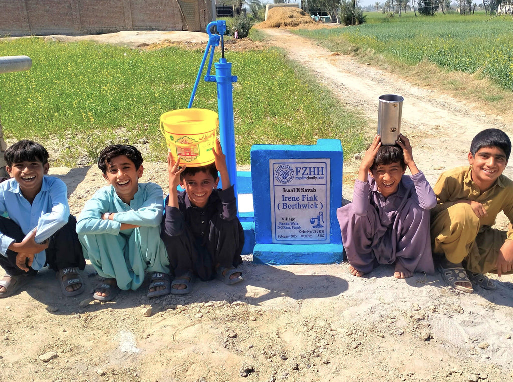 Punjab, Pakistan – Irene Fink (Borthwick) – US Order no. 58381 - Well no. 5387