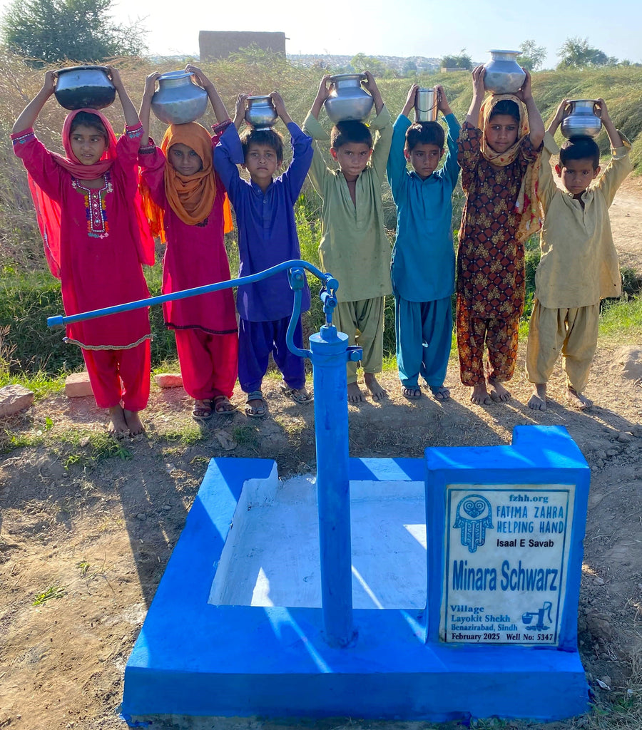 Sindh, Pakistan – Minara Schwarz – US Order no. 57677 - Well no. 5347