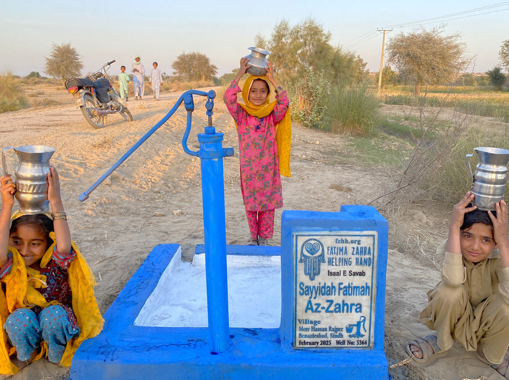 Sindh, Pakistan – Sayyidah Fatimah Az-Zahra – US Order no. 57987 - Well no. 5364